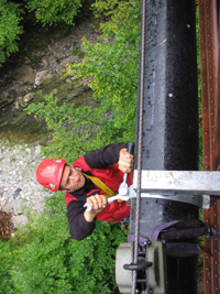 travail sur corde