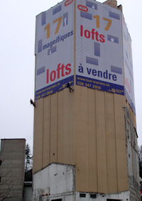 pose de b&acirc;che publicitaire